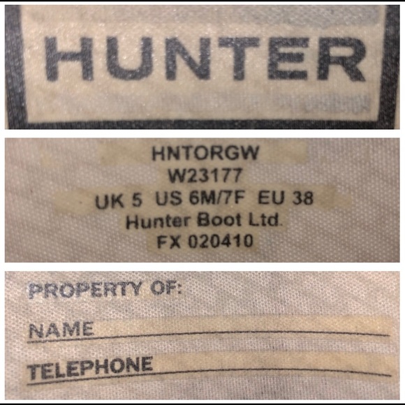 Hunter Tall Green Rain Boots - Picture 7 of 8